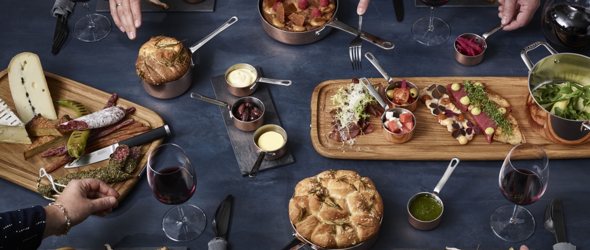 Server tapas til julefrokosten
