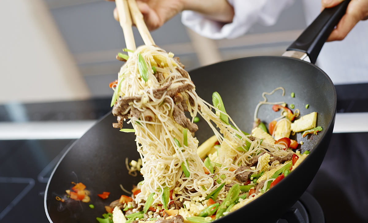 Wok: sund mad med en wok fra SCANPAN