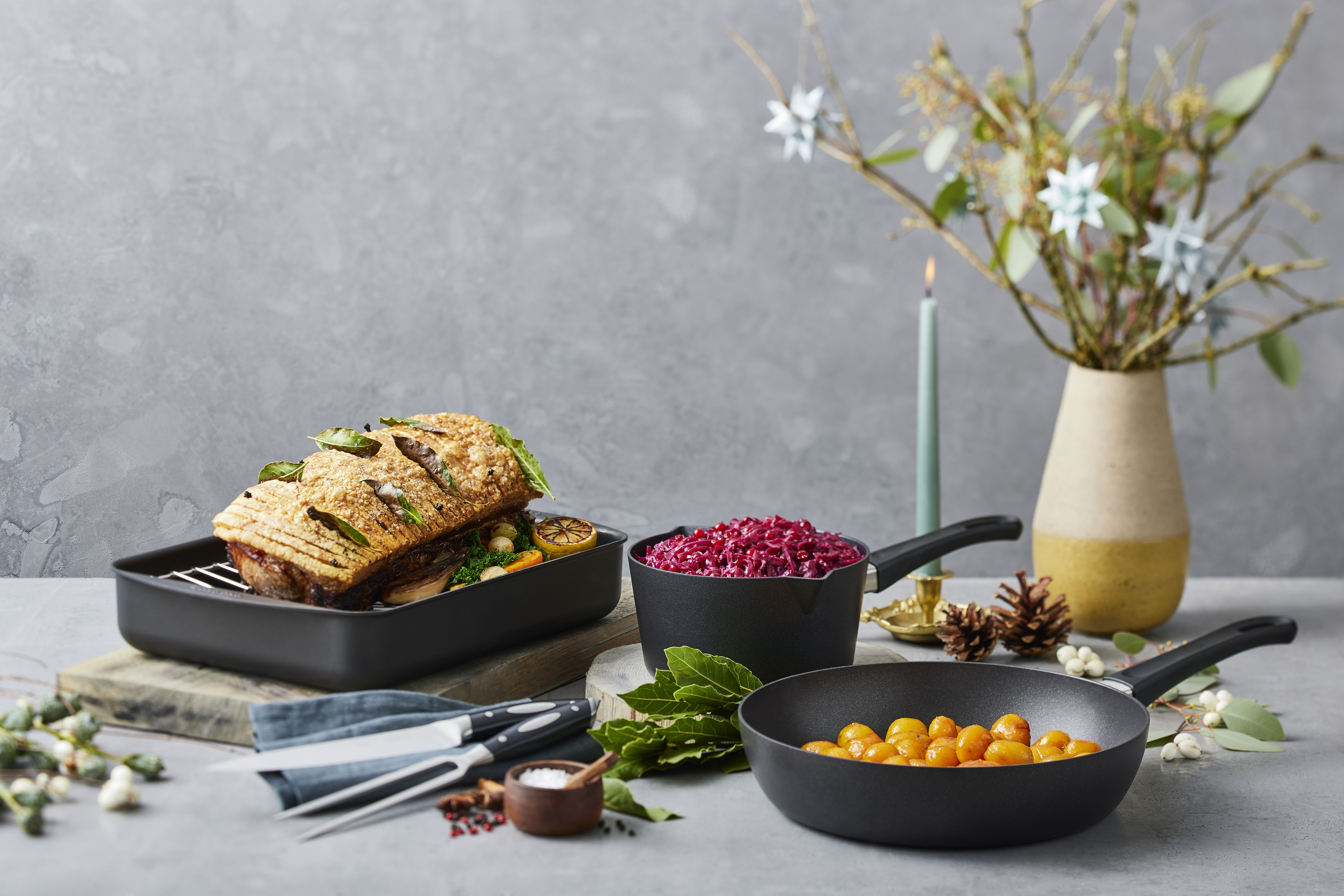 Lækker mad med rester fra julemiddagen